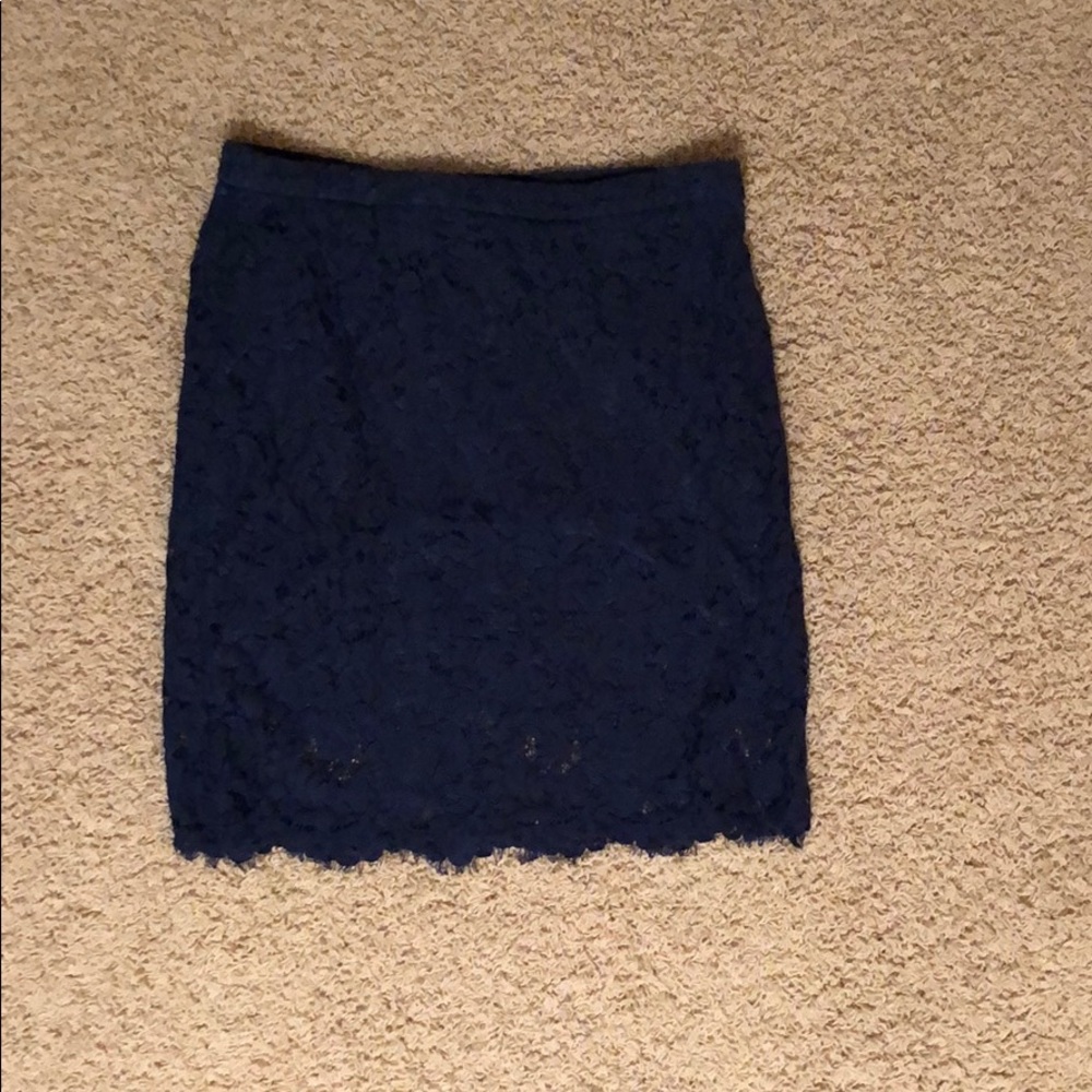 Blue Lace skirt